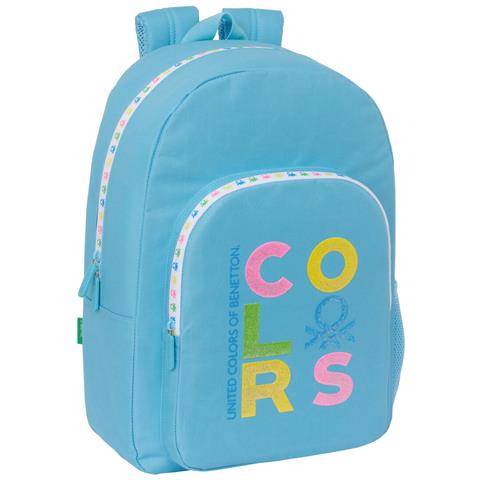 Zaino Scuola Spring Celeste 30 X 46 X 14 Cm - Foto 1