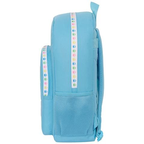 Zaino Scuola Spring Celeste 30 X 46 X 14 Cm - Foto 2