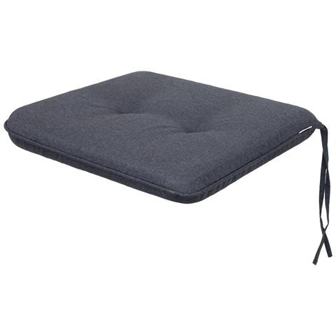 Cuscino Per Panca Da Giardino Con Imbottitura Spessa, Comodo Cuscino Per Panca Da Giardino, Cuscino Per Mobili Da Giardino Con Morbida Imbottitura, Cuscino Per Interni Ed Esterni. Lunghezza: 120 Cm, Larghezza: 50 Cm - Nero - Foto 1