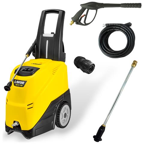 Idropulitrice ad Acqua Calda Professionale 2300w 145 Bar 230 V Colore Giallo - Foto 1