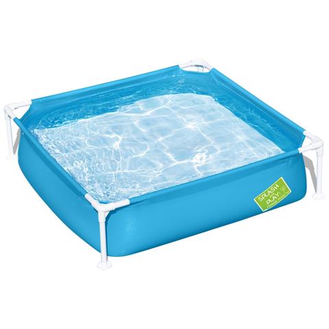 Piscina Quadrata Con Struttura Metallica Baby La Mia Prima 56217 - Foto 2