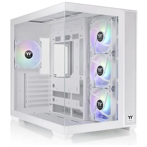 Case View 380 TG ARGB Midi TowerATX / Micro-ATX / Mini-ITX 2 Porte USB 3.0 Colore Nero - Foto 1