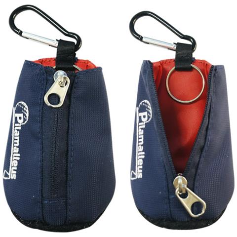 Porta Palline Da Golf Portatile Con Custodia Per Tee Red - Foto 2