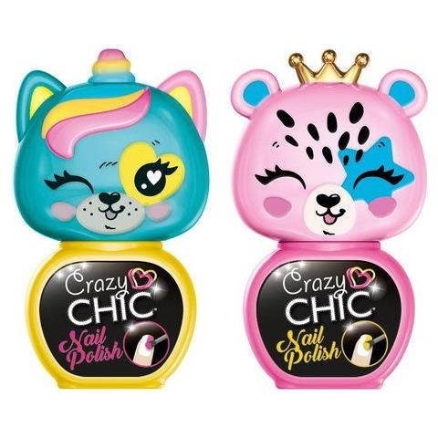 Trucchi Giocattolo Clementoni 18824 Crazy Chic Lovely Nail Polishes As - Foto 1