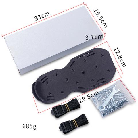 Set Di Scarpe Per Arieggiatore Da Prato Da 4,2 Cm Black - Foto 1