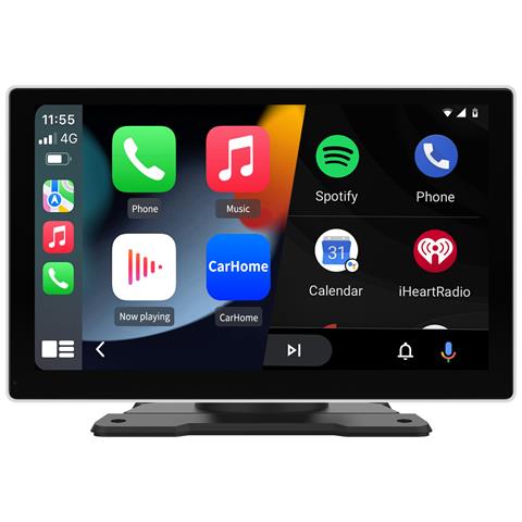 Carplay Auto, 9 Pollici Portatile Wireless Carplay Android Auto Airplay Autolink Bluetooth Car Radio Per Auto Camion Taxi Autobus Camper - Foto 1