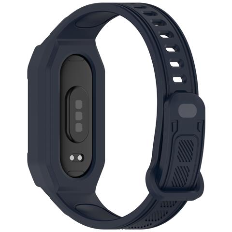 Cinturino Universale In Silicone Per Xiaomi Mi Band 9, 8, 7, 6, 5 Blue - Foto 1