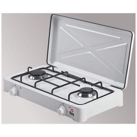 HG-200 piano cottura Bianco Superficie piana Gas 2 Fornello (i) - Foto 1