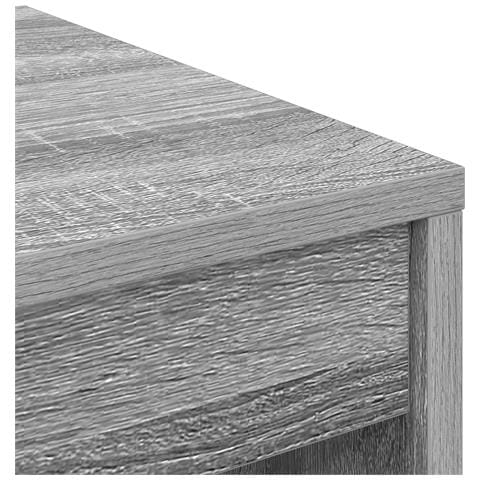 Scrivania Grigio Sonoma Pannello truciolare 60 x 40 x 76 cm - Foto 7