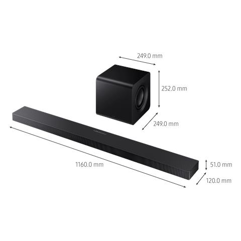 Q-series HW-QS710F Nero 3.1.2 canali 38 W - Foto 3