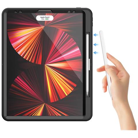 Custodia Per Ipad 9/8/7 10.2"" Con Supporto E Tracolla Nera - Foto 4