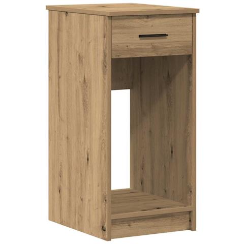 Supporto per Computer a Torre con Cassetto Rovere 35x45x77 cm - Foto 1