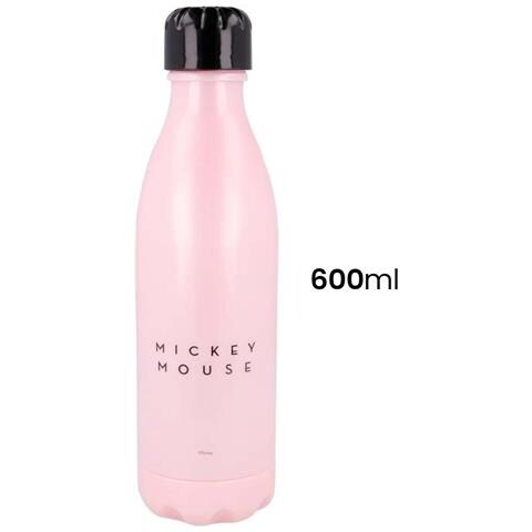 Bottiglia D'acqua Da 660 Ml Con Tappo A Tenuta Stagna Decorata Con Topolino, Rosa - Foto 2