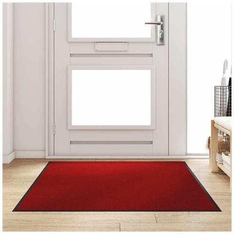 Tappetino Rosso e Nero 120 x 180 cm Polipropilene e vinile - Foto 2