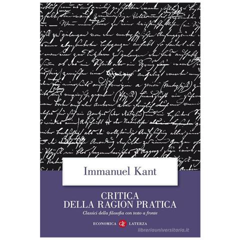 Critica della ragion pratica. Testo tedesco a fronte - Foto 1