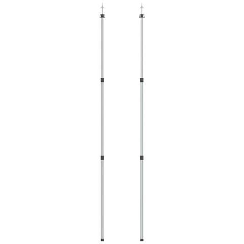 Lusso Casadino -  Aste Telescopiche Per Tende 102-260 Cm 2pz In Alluminio - Foto 1