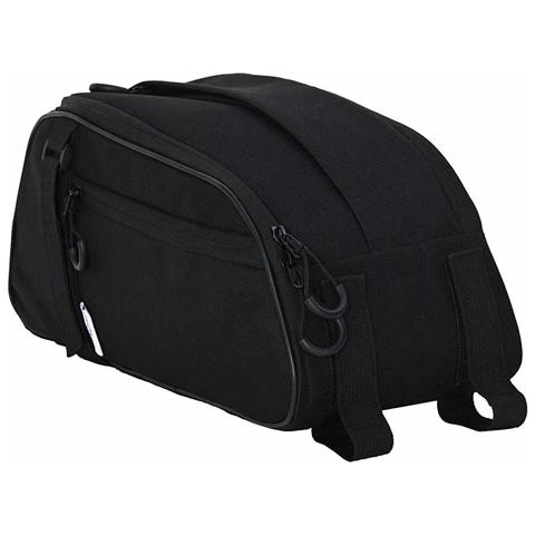 Borsa per biciclette Nero 38 x 16 x 16 cm Poliestere - Foto 1