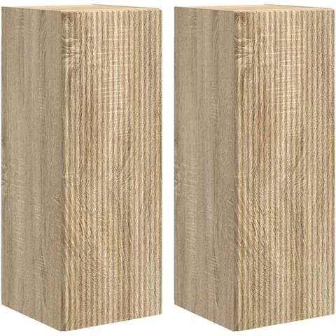 Mobile TV da parete 2 pcs Sonoma 30 x 31 x 80 cm - Foto 1