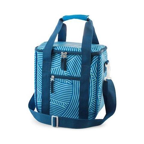 Borsa termica Wave in PEVA decorata lt 12 - Foto 1