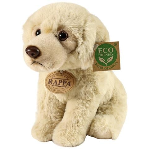 Peluche Cane Labrador Seduto 23 Cm Edizione Eco-friendly Ultra Morbido, Beige - Foto 1