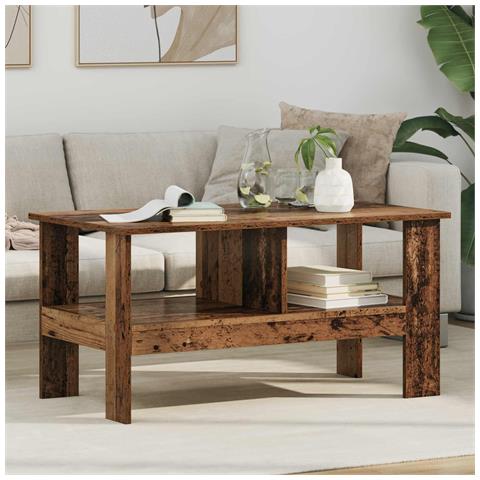 Tavolino da salotto Legno vecchio 90 x 50 x 45 cm - Foto 2