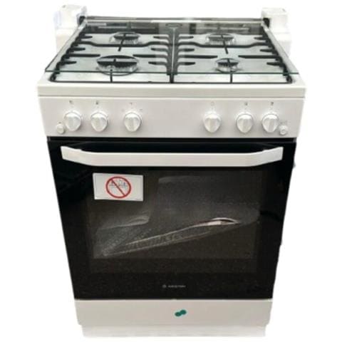 Cucina 4 fuochi a gas forno gas 60X60 Bianco AS67G1MMW /MEA - Foto 1