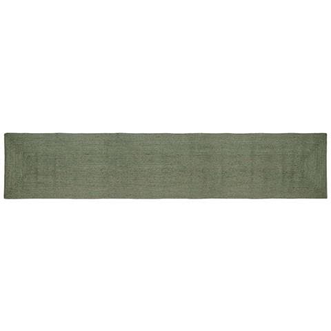 Tappeti per area Rettangolare Verde Oliva 60 x 400 cm Juta - Foto 1