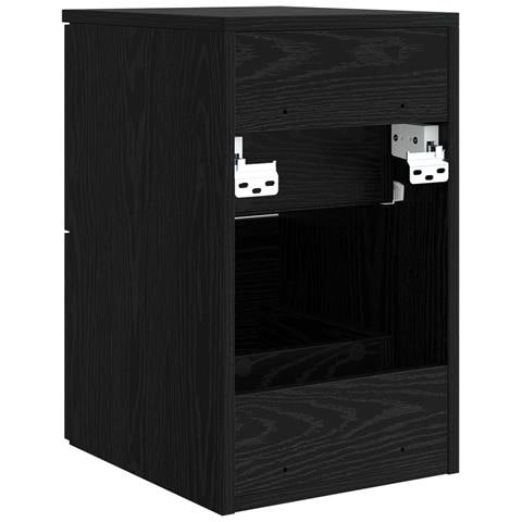 Armadio Bagno In-between Rovere Nero 30 x 44,5 x 50 cm - Foto 2