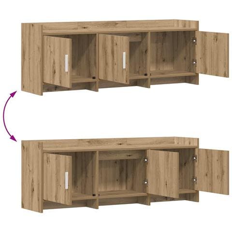 Mobile TV 130 x 33 x 47 cm Rovere Artigianale - Foto 9