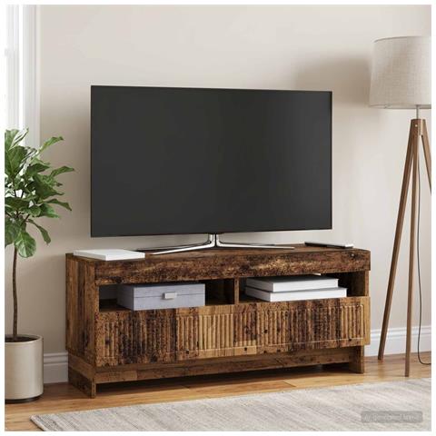 Mobile TV LED Legno antico Legno ingegnerizzato - Foto 2