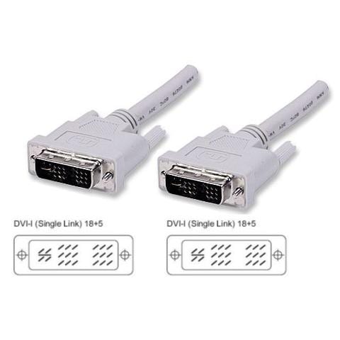 ICOC DVI-9000 - Cavo DVI analogico / digitale M / M Single Link 1,8 m (DVI-I)  - Foto 1