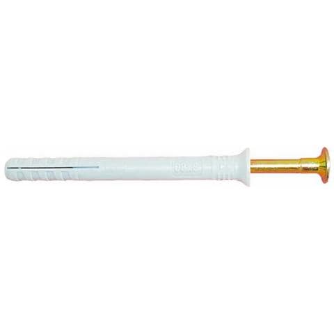 Tasselli in Nylon Prolungato con Vite a Chiodo MN106 ØxL. 8x60mm cf. 100Pz - Foto 1