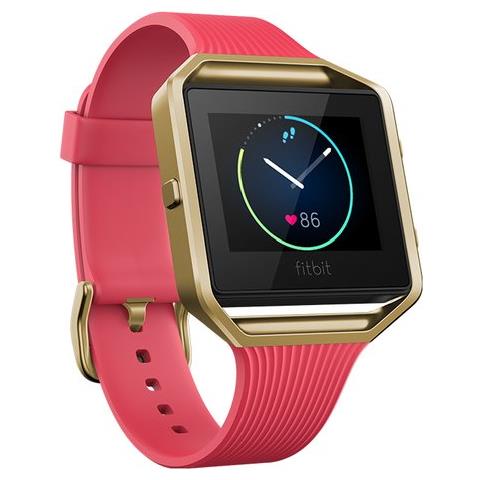 Blaze Taglia S Smart Fitness con montatuta Oro colore Rosa - Foto 4