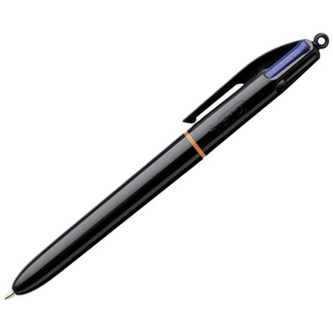 1 Penna A Sfera Bic 4 Colori Pro Inchiostro Multicolore Punta 1 Mm - Foto 1