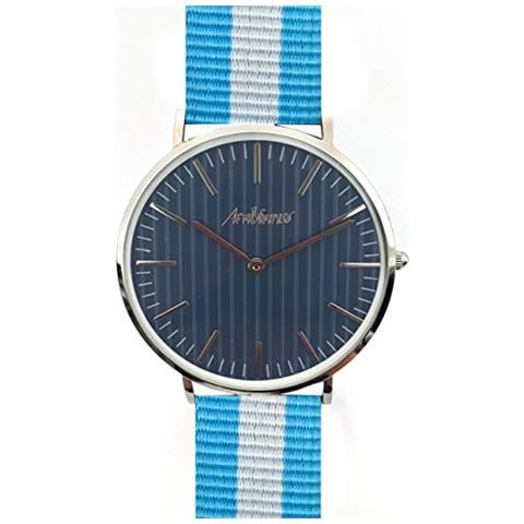 Orologio Analogico Quarzo Uomo con Cinturino in Tessuto HBA2228H - Foto 4