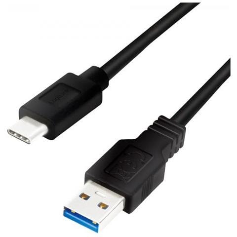 Kabel USB 3.2 Kabel A-Stecker-C-Stecker schwarz 0,5 m - Foto 1