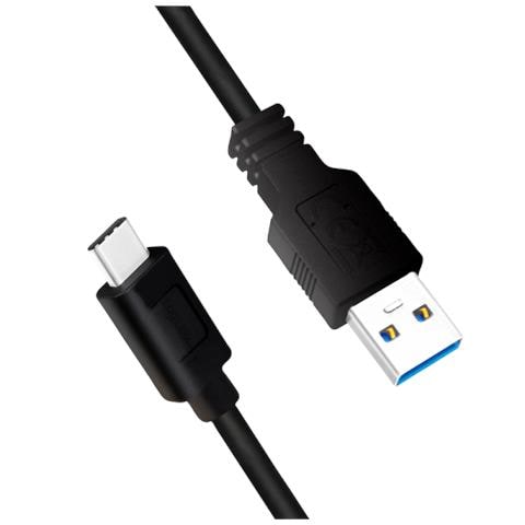 Kabel USB 3.2 Kabel A-Stecker-C-Stecker schwarz 0,5 m - Foto 3