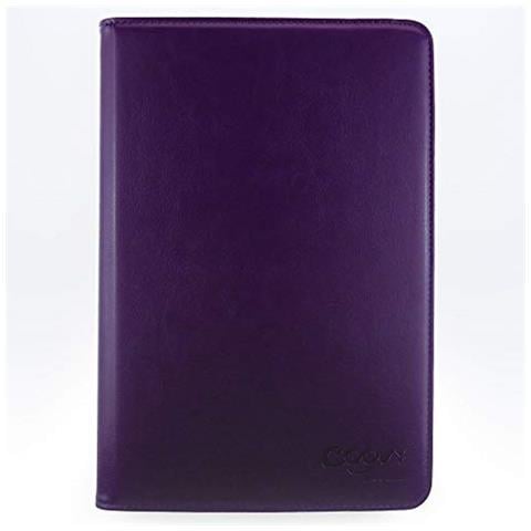 Custodia Per Samsung Galaxy Tab 10.1 N Gt-p7500 Gt-p7501 Gt-p7510 Gt-p7511, Tab 2 10.1 P5100 P5110 Smart 360° Gradi Di Rotazione Cover Supporto Protezione Case | Colore Viola - Foto 3