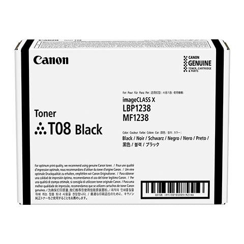 T08 Toner Originale Nero per i-SENSYS X 1238 / 1238Pr / 1238i Capacità 11000 Pagine - Foto 1