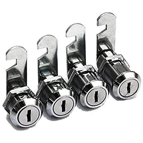 Cam Lock Chiave Di Blocco Dei Armadio Serrature Per Mailbox Cassetto Della Cucina Armadio 16 Millimetri 20 Millimetri 25 Millimetri 30mm Con 2 Chiavi - Foto 4