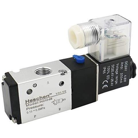 Elettrica Pneumatica Elettrovalvola 3v210-08 24vdc 4.8w Pt1 4 32 Vie Ce - Foto 1