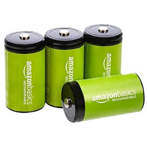 Batterie Ricaricabili Amazonbasics D Cell 10000mah Ni-mh 4-pack - Foto 1