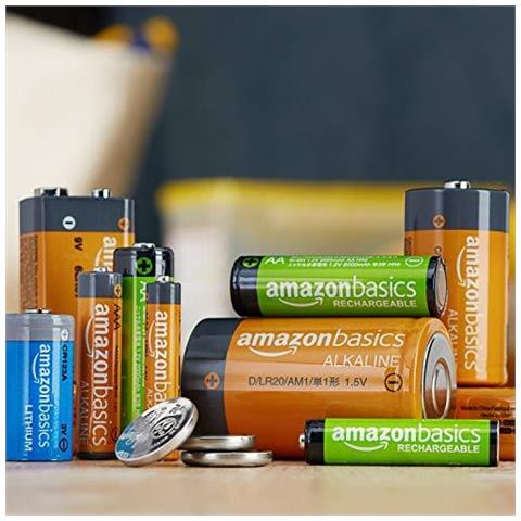 Batterie Ricaricabili Amazonbasics D Cell 10000mah Ni-mh 4-pack - Foto 4