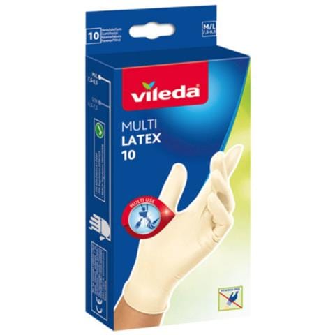Pack Of 10 Multilatex Guanti Usa E Getta - Taglia M-l - Foto 1
