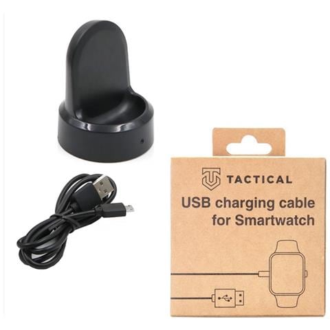 Basetta Caricabatterie Originale Usb Per Samsung Gear S3 R770 - R760 R765 Black - Foto 1