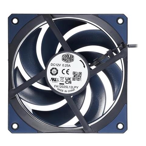 Ventola per PC MOBIUS 120 con Velocità 2050 Giri/min 120 mm Colore Nero - Foto 2