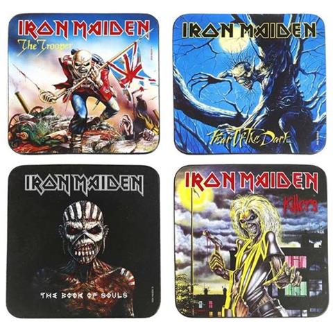 Iron Maiden Coaster Pack4 Sottobicchieri Iron Maiden - Foto 1