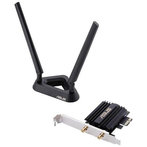 Adattatore AXE5400 Wi-Fi 6E Tri-Band PCI Express Adapter Bluetooth 5.2 OFDMA e MU-MIMO Base Esterna - Foto 1