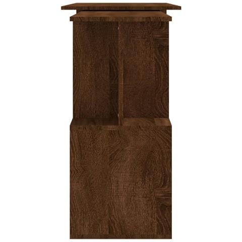 Scrivania Angolare Rovere Marrone 200x50x76cm Legno Multistrato - Foto 2