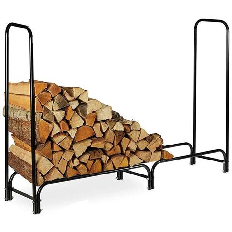 Portalegna Supporto Metallo Porta Legna Interno Legnaia Camino Stufa 150x120x35 - Foto 1